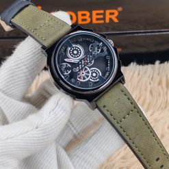 The Sober Watch Model 970 leather-style belt.
